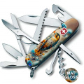 Складной нож Victorinox HUNTSMAN UKRAINE Благородный Сокол 1.3713.7.T3260pw 2 – techzone.com.ua