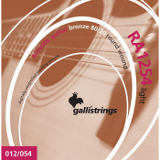 Струны для акустической гитары Gallistrings RA1254 LIGHT