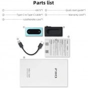 ЦАП із підсилювачем для навушників FIIO KA15 Sky blue 5 – techzone.com.ua