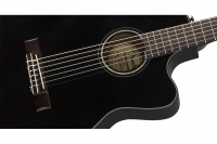 FENDER CN-140SCE WN BLACK Гитара классическая 5 – techzone.com.ua