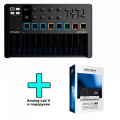 MIDI-клавіатура Arturia MiniLab 3 Deep Black + Arturia Analog Lab V 1 – techzone.com.ua