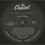 Вінілова платівка Frank Sinatra - A Jolly Christmas From Frank Sinatra [LP] 3 – techzone.com.ua