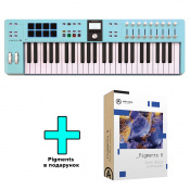 MIDI-клавіатура Arturia KeyLab Essential 49 mk3 Aquamarine + Arturia Pigments