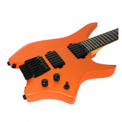 Безголовая электрогитара HILS HN3 S/MCO (Satin Metallic Coral Orange) 7 – techzone.com.ua