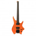 Безголовая электрогитара HILS HN3 S/MCO (Satin Metallic Coral Orange) 1 – techzone.com.ua
