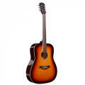 Акустическая гитара Alfabeto WG110 (3 Tone Sunburst) + чехол 1 – techzone.com.ua