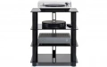 Подставка для AV аппаратуры Norstone Epur 4 HIFI Black Satin (NOREPU4BKS) 2 – techzone.com.ua