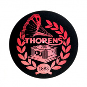 Антистатичний мат з повсті Thorens Felt mat, 300мм, червоно-чорний 1 – techzone.com.ua