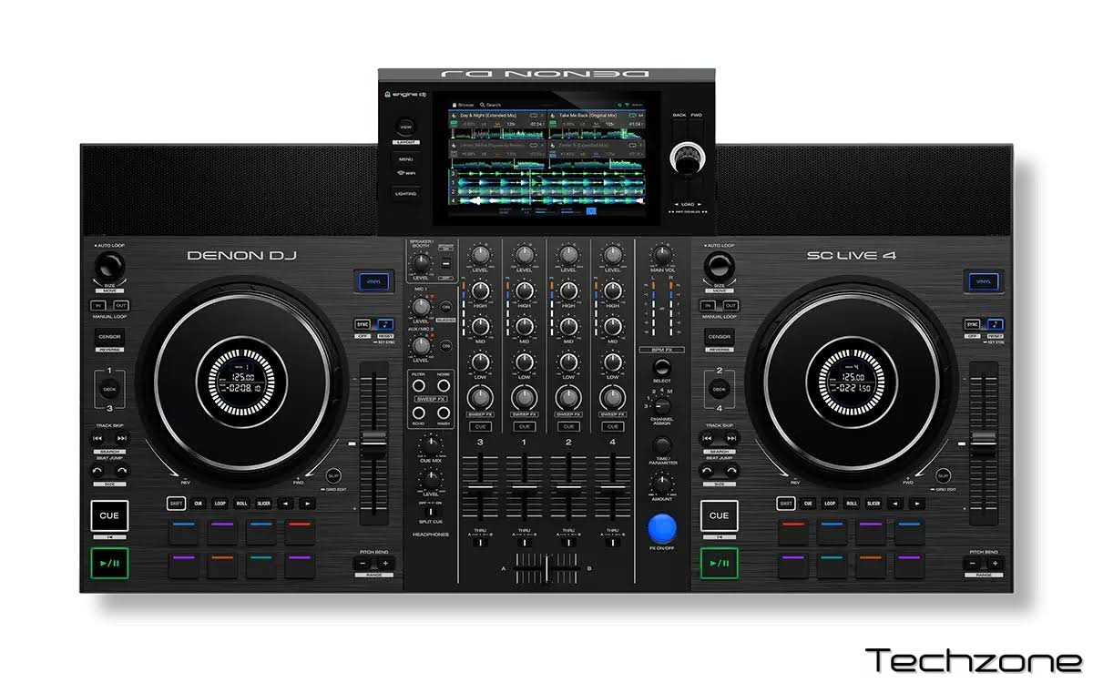 DJ-контролер Denon DJ SC LIVE 4 Black 2 – techzone.com.ua DJ-контролер Denon DJ SC LIVE 4 Black 2 – techzone.com.ua
