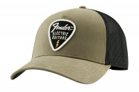 FENDER SNAP BACK PICK PATCH HAT OLIVE Кепка