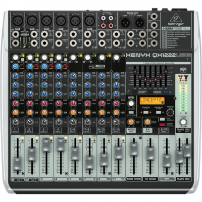 Мікшерний пульт Behringer XENYX QX1222USB – techzone.com.ua