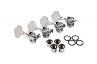 Кілки для бас-гітари FENDER DELUXE "F" STAMP BASS TUNING MACHINE SET - LEFT-HANDED