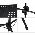 Пюпітр Alfabeto MS60CRANE з додатковими тримачами для мікрофона та телефона 3 – techzone.com.ua