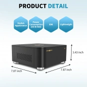 Лінійний блок живлення Silent Angel Forester F2 Black 6 – techzone.com.ua