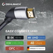 Кабель HDMI Oehlbach D1C139 Easy Connect UHD 1.5м 3 – techzone.com.ua