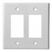 Мультимедиа розетка SCP 200D-2G-WT DOUBLE GANG FACEPLATE-DECORATOR - WHITE