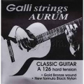 Струны для классической гитары Galli Aurum A126 (30-45) Black Nilon Hi Tension Brass – techzone.com.ua