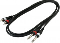 ROCKCABLE RCL20932 D4 Patch Cable - 2 x RCA to 2 x TS Jack (1.5m) 3 – techzone.com.ua