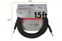 FENDER CABLE PROFESSIONAL SERIES 15' GREY TWEED Кабель инструментальный 2 – techzone.com.ua FENDER CABLE PROFESSIONAL SERIES 15' GREY TWEED Кабель инструментальный 2 – techzone.com.ua