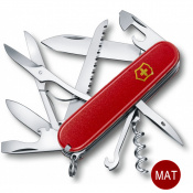 Складной нож Victorinox HUNTSMAN MAT красный матовый лак с желт.лого 1.3713.M0008p