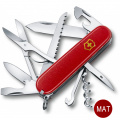 Складной нож Victorinox HUNTSMAN MAT красный матовый лак с желт.лого 1.3713.M0008p 1 – techzone.com.ua