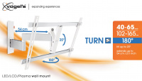 Кріплення настінне Vogels W53081 White 6 – techzone.com.ua Кріплення настінне Vogels W53081 White 6 – techzone.com.ua