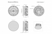 Стельова колонка Bowers & Wilkins CCM Cinema 7 4 – techzone.com.ua Стельова колонка Bowers & Wilkins CCM Cinema 7 4 – techzone.com.ua