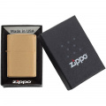 Запальничка Zippo 204B CLASSIC brushed brass 3 – techzone.com.ua