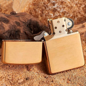 Запальничка Zippo Classic Brushed Brass 204B 5 – techzone.com.ua