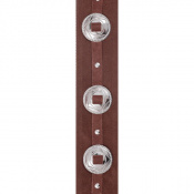 D'ADDARIO DELUXE LEATHER GUITAR STRAP (CONCHOS, BROWN) 2 – techzone.com.ua D'ADDARIO DELUXE LEATHER GUITAR STRAP (CONCHOS, BROWN) 2 – techzone.com.ua