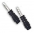 CHORD ChordOhmic Silver Banana SHORT CRIMP & Black ABS Cap 2 – techzone.com.ua