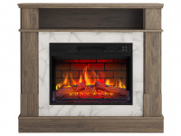Електрокамін ArtiFlame For Living AF23BS дуб сірий 1 – techzone.com.ua