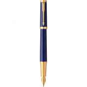 Ручка перова Parker INGENUITY Blue Lacquer GT FP F 60 211