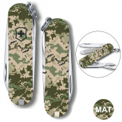 Складаний ніж Victorinox CLASSIC SD ARMY Піксель 0.6223.3.W3940pw 1 – techzone.com.ua