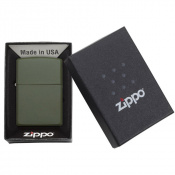 Запальничка Zippo Regular Green Matte 221 4 – techzone.com.ua