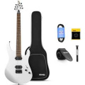 Donner Music DMT-100 Electric Guitar White EC1374 1 – techzone.com.ua