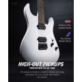 Donner Music DMT-100 Electric Guitar White EC1374 2 – techzone.com.ua