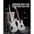 Donner Music DMT-100 Electric Guitar White EC1374 3 – techzone.com.ua