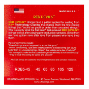 DR Strings RED DEVILS Bass - Medium - 5-String (45-125) 2 – techzone.com.ua DR Strings RED DEVILS Bass - Medium - 5-String (45-125) 2 – techzone.com.ua