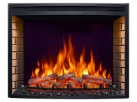 Электрокамин ArtiFlame AF33 (вигнуте скло) 1 – techzone.com.ua