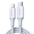 Кабель UGREEN US171 USB-C to Lightning Cable, 0.25 m White 60746 1 – techzone.com.ua