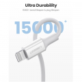 Кабель UGREEN US171 USB-C to Lightning Cable, 0.25 m White 60746 8 – techzone.com.ua