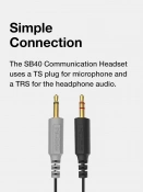 Повнорозмірна комп'ютерна гарнітура KOSS SB40 (15601) 3 – techzone.com.ua Повнорозмірна комп'ютерна гарнітура KOSS SB40 (15601) 3 – techzone.com.ua