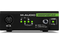USB MIDI интерфейс M-Audio MIDISPORT2X2