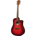 Электроакустическая гитара Lag Tramontane Special Edition T-RED-DCE (Red Burst) 2 – techzone.com.ua