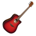 Электроакустическая гитара Lag Tramontane Special Edition T-RED-DCE (Red Burst) 4 – techzone.com.ua