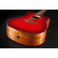 Электроакустическая гитара Lag Tramontane Special Edition T-RED-DCE (Red Burst) 5 – techzone.com.ua