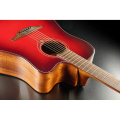 Электроакустическая гитара Lag Tramontane Special Edition T-RED-DCE (Red Burst) 6 – techzone.com.ua