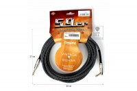 KLOTZ 59 VINTAGE PRO GUITAR CABLE ANGLED 6 M Кабель инструментальный 2 – techzone.com.ua KLOTZ 59 VINTAGE PRO GUITAR CABLE ANGLED 6 M Кабель инструментальный 2 – techzone.com.ua