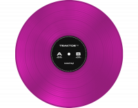 Native Instruments TRAKTOR Control Vinyl Neon Pink Transparent